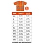 GloWear 8282 High Visibility Short Sleeve T-Shirt, ANSI Type R Class 2, Orange, X-Small (21851)~#|#~7955587E-5430-4B57-9F5C097DB8739DBF_sc7