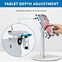 Mount-It! Adjustable Universal Tablet Countertop Stand with Tilt, for 9.7" to 13" Screens, White (MI-3881WHT)~#|#~79561343-FF24-4586-BF686C807EC8A8E2_sc7