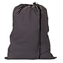 Household Essentials 10-Gallon Collapsible Laundry Bag, Cotton, Gray (140-1)~#|#~79562C72-635F-4F20-A373A929EA9781ED_sc7
