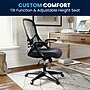 Flash Furniture Porter Ergonomic Mesh Swivel Executive Chair, Dark Gray/Black (HL00161BKDKGY)~#|#~79587079-D013-4553-8E5D85DFD3E57F6E_sc7