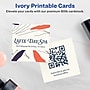 Avery Integrated Cards, 2" x 2", Matte Ivory, 600/Box (95269)~#|#~795A7105-8AC8-4982-AA478183076D93A9_sc7