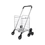 Dbest Stair Climber Cruiser Steel Mobile Folding Utility Cart with Front Swivel Wheels, Silver (01-897)~#|#~7961AE73-DA5A-4DAE-A71992A159A6E0EF_sc7