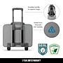 Solo New York Re:Start 15.6" Polyester Rolling Laptop Bag, Heathered Gray (UBN915-10)~#|#~7963B7B7-DC80-45BC-87711EE25B19A5B0_sc7
