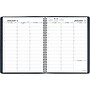 2026 AT-A-GLANCE 8.25" x 11" Weekly Appointment Book Planner, Faux Leather Cover, Navy (70-950-20-26)~#|#~7964307B-DFB4-4A6E-8A58FAA450592B98_sc7