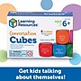 Learning Resources Conversation Cubes, Social Emotional Learning, Assorted Colors, 6 Pieces (LER7300)~#|#~7966E00E-AB96-4617-99DFF34CFD262208_sc7