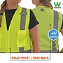 Ergodyne GloWear 8247ZW-S High Visibility Women’s Surveyor Vest, ANSI Class R2 Lime, Large (22464)~#|#~796DD1E6-DA59-414E-A90777F7EFF795DD_sc7