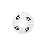 Nahanco 4T Plastic Dividers, White (CWTK4TB)~#|#~796E4301-7691-44CE-80848CE073C6B5EF_sc7