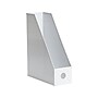 U Brands The Perforated Collection Metal Magazine File Holder, White (5716U01-06)~#|#~79721AAC-A798-4A7B-8444F1C955F86C70_sc7