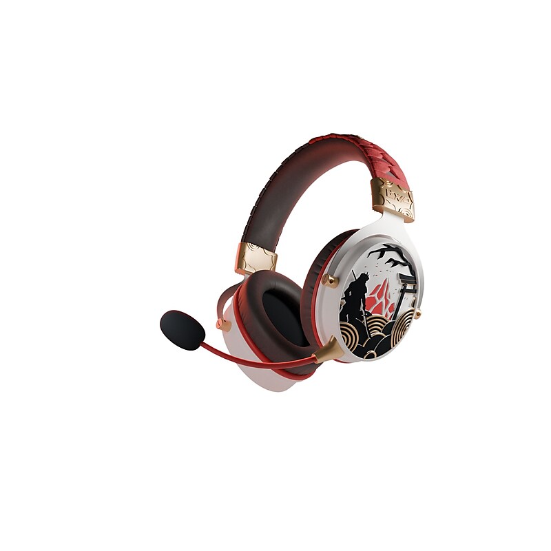 Lexip & Ubisoft Assassin's Creed Shadows Limited Edition Wireless Bluetooth Gaming Headset (UBXLXHS0001) image 1