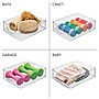 iDESIGN Small Stackable Plastic Storage Bin, Clear, 4/Pack (28090M4)~#|#~79733A2A-6C8F-499D-851EAD316F69712D_sc7