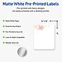 Avery Rectangle Multipurpose Labels, 4" x 3-1/3", White, 40/Pack (19479370428)~#|#~797CD6AC-909D-454B-9A9F37DBC0886C29_sc7