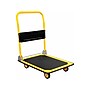 Mount-It! Foldable Flatbed with Swivel Wheels, 330 lb. Capacity, Black/Yellow (MI-920)~#|#~79801E2C-D107-45CC-BBF7720EAD1B42E4_sc7