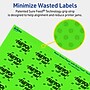 Avery Laser/Inkjet Multipurpose Rectangle Labels, 1" x 1.5", Neon Green, 1280/Pack (94219)~#|#~798201A6-78EA-453F-8E49E4DF0BE7E8E8_sc7