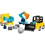 LEGO DUPLO Town 3 in 1 Construction Vehicles Building Set, 22 Pieces (10475)~#|#~79825E33-286B-46E4-9BCE9A497008468B_sc7