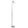 Simple Designs Sleek Essentials 54.5" Metal Floor Lamp with Wire Cage Shade, Gray (LF1050-GRY)~#|#~7983C04D-08C3-4456-84E444AD68B7D7CB_sc7