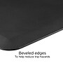 Union & Scale™ FlexFit™ Anti-Fatigue Mat, 33.2" x 19.4", Black (UN61078)~#|#~7987E241-7338-4895-B1A73843B6A05A8E_sc7