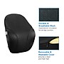 Mount-It! Ergo Collection Memory Foam Lumbar Support, Black (MI-1107)~#|#~798C6E60-D53C-4993-A4D7BDF7E54A11FE_sc7