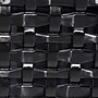 Advantus Medium Weave Plastic Bin, 4.63" H x 10-1/2"W x 14"D, Black, Each~#|#~798EF9B9-2AB0-459E-A409C0F7E98AB198_sc7