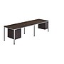 Boss Office Products Simple System 66"W Desk with Pedestal, Driftwood, 2/Set (SGSD006-202)~#|#~798F9C79-7671-4275-B53F3FC1F4EAF27A_sc7