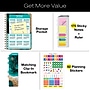 2025-2026 Global Printed Products Teal Gold Marble 5.5" x 8" Academic Weekly & Monthly Planner, Paper Cover~#|#~798FEE06-C790-4124-8401DC044C3CC116_sc7
