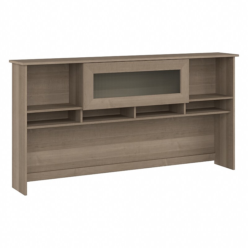 Bush Furniture Cabot 72"W Desktop Hutch, Ash Gray (WC31273) image 1