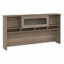 Bush Furniture Cabot 72"W Desktop Hutch, Ash Gray (WC31273)~#|#~798FF21D-F626-4743-B8B5C79E3E7BA5D8_sc7