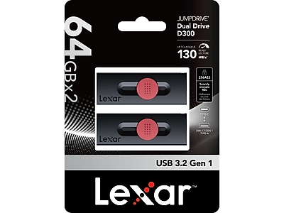 Lexar JumpDrive D300 Dual Flash Drive - Thumbnail 4