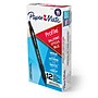 Paper Mate Profile Retractable Ballpoint Pen, Medium Point, Black Ink, Dozen (2095470)~#|#~7992568B-4AA4-44D1-8661113575095DE4_sc7