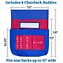 Carson Dellosa Education Red and Blue Chairback Buddy, 6/Pack ~#|#~7992ADDA-FBE7-46EE-8C2FB1BC78403B0B_sc7