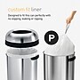 simplehuman Code P 13-16 Gallon Trash Bag, 50% PCR, 23.6" x 31.4", Low Density, 1.18 mil, White, 200 Total Bags (CW0578)~#|#~79930D96-C007-4DE8-9091C6FB7FB1603D_sc7