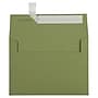 LUX Self Seal A7 Invitation Envelope 5 1/4" x 7 1/4", Avocado Green, 50/Pack (EX4880-27-50)~#|#~799990B4-4014-4F33-A54AB2EC77B40009_sc7