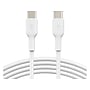 Belkin BoostCharge USB-C to USB-C Charging Cable, 3.3 ft., White, 2/Pack (CAB003bt1MWH2PK)~#|#~799D1065-1F62-4C22-AF3B10ED91EF4A85_sc7