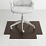 Anji Mountain Standard Bamboo Carpet & Hard Floor Chair Mat with Lip, 36" x 48", Java (AMB24082)~#|#~799E877C-0048-4D69-8D0E9BA9B19B00A9_sc7