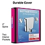 Staples Heavy Duty 2" 3-Ring Better Binder, D-Ring, Pink (ST55876-CC)~#|#~799F877F-25F7-456E-9EB79724F6E66F6C_sc7