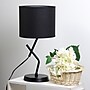 Simple Designs Abstract 17.13" LED Table Lamp, Black (LT1172-BLK)~#|#~79A45AF9-1AB5-44E7-89FFEAC8B7A2F6D1_sc7
