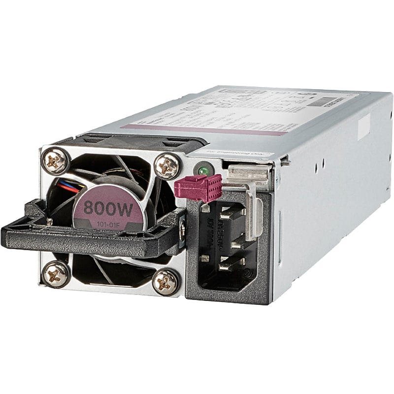 HPE Flexible Slot 800W 80 PLUS Platinum External Power Supply, Silver (P38995-B21) image 1