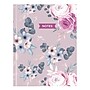 Blueline Fashion Hard Cover Index Notebook, 7.25" x 9.25", College Ruled, 96 Sheets, Lavender Floral (A9.02)~#|#~79A6F6CE-AFB2-46FE-94573A6F4FCB2C1C_sc7