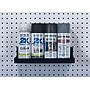 Triton Products DuraHook 12" W x 6" D Black Steel Pegboard Shelf (76126BK)~#|#~79AF4D9D-095E-44E5-A7DC0262E0FE038D_sc7