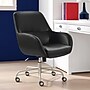 Tommy Hilfiger Forester Ergonomic Bonded Leather Swivel Conference Chair, Charcoal Grey (CHR10059D)~#|#~79B1836C-1983-4451-AC035B7A5AD2A91F_sc7