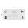 FlexiSpot EG9 48"W Electric Adjustable Glass Top Standing Desk, White (EG9W-E)~#|#~79B3391B-7D2A-4D15-921860CEF46EBC01_sc7