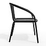 Flash Furniture Black Rattan Indoor-Outdoor Restaurant Stack Chair (TLH-037-BK-GG)~#|#~79B843C0-0E5E-4EB7-B9175C59DAC57CA0_sc7