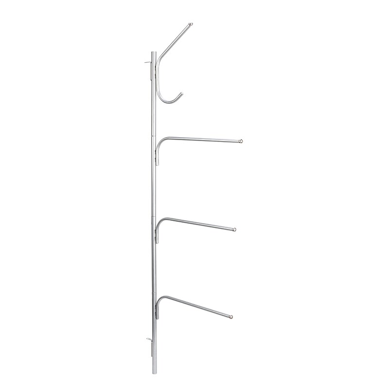 Household Essentials Hinge-It Clutterbuster Valet Stand, Silver (HE1081) image 1