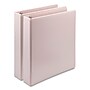 Samsill Earth's Choice Plant-Based BOHO 1 1/2" 3-Ring View Binders, D-Ring, Rose, 2/Pack (SAMU69540)~#|#~79B8F836-BF4C-4287-A1C033FB55015F0D_sc7