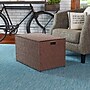 Household Essentials 125.6 Quart Sturge Chest, Wicker, Coffee Brown (ML-7145)~#|#~79BB2988-723A-4A1D-A42DE16ABC43BE00_sc7