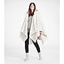 L.L.Bean Cozy Sherpa Wearable Throw, Gray (1000096385)~#|#~79BC5BBC-1CB0-430B-BB4905A798D972C7_sc7