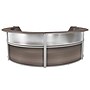Regency Marque 142"W Curved Reception Desk Workstation, Driftwood Gray (77314GY)~#|#~79BF163F-F22D-4FF8-869CBCFE25B4FEEB_sc7