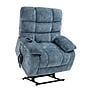 FlexiSpot Chenille Power Lift Recliner, Blue (XL6F-Cloud-BLU)~#|#~79C47337-E555-4D83-9819B3BF3FE23349_sc7