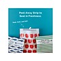 LunchSkins Paper Sandwich Bag, 9.4" x 7.1" x 2", White/Green, 50/Box (865772000494)~#|#~79C52611-E420-4431-990B5C8F14C6FDDC_sc7