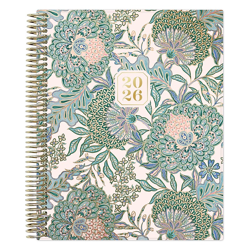 2026 Blue Sky Elite Kaira 8.5" x 11" Calendar Year Weekly & Monthly Planner, Plastic Cover, Multicolored (153925) image 1