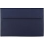 JAM Paper A9 Booklet Envelope 5 3/4" x 8 3/4", Navy Blue, 100/Pack (LEBA792d)~#|#~79C7AC56-4F10-40DF-8DC3FD9C0D6730AB_sc7